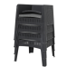 Faro Cube Patio Set - 4 Seater Black